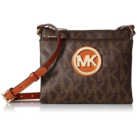 michael kors brown fulton bag|Michael Kors black fulton handbags.